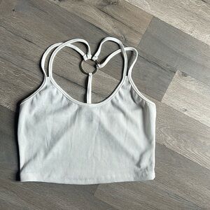 white crop tank